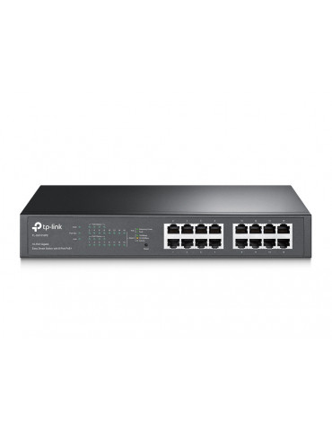 Комутатор TP-Link TL-SG1016PE 16-портов Gigabit Easy Smart