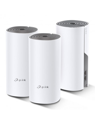 Безжична Mesh WiFi система TP-Link Deco E4 AC1200 (3-pack)