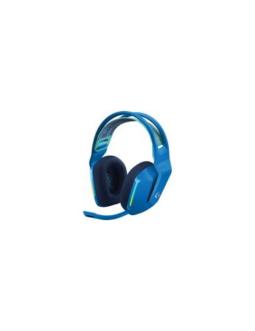 Безжични геймърски слушалки Logitech G733 LIGHTSPEED RGB, син - 981-000943