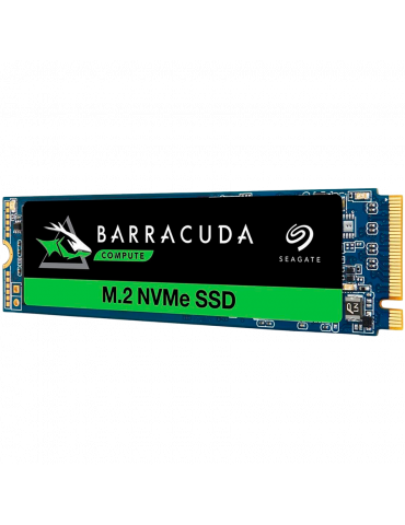 SSD диск Seagate BarraCuda 500GB M.2 2280 PCIe 4.0 NVMe, Read 3600MB/s and Write 2400MB/s - ZP500CV3A002