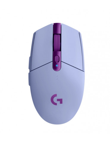 Безжична геймърска мишка Logitech G305 RGB, лилав - 910-006022