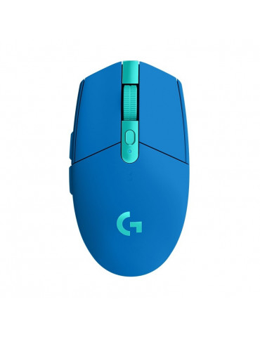 Безжична геймърска мишка Logitech G305 RGB, син - 910-006014