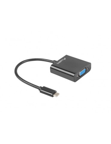 Адаптер Lanberg USB type-c 3.1  към  VGA - AD-UC-VG-01