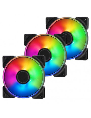 Вентилатор Fractal Design 120mm PRISM AL-12 RGB PWM 3P - FD-FAN-PRI-AL12-PWM-3P