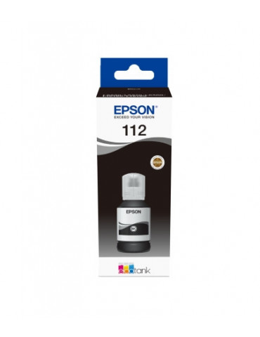 Epson 112 EcoTank Pigment Black ink bottle