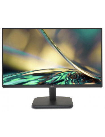 Монитори Acer EK271Ebi 27" Wide IPS ZeroFrame, FHD, Freesync, AG, 5ms, 100Hz, VGA, HDMI, VESA, Tilt, Black - UM.HE1EE.E02