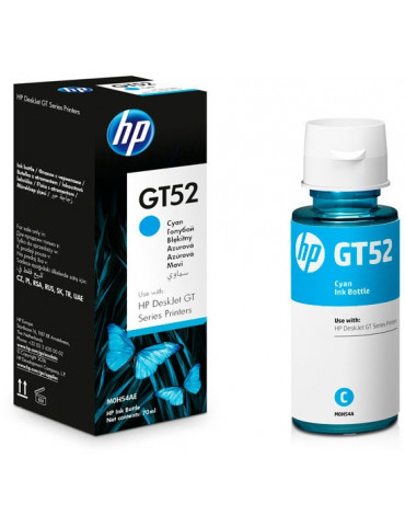 HP GT52 Cyan Original Ink Bottle