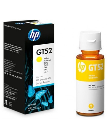 HP GT52 Yellow Original Ink Bottle