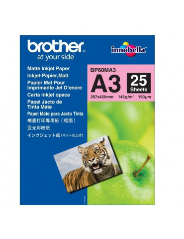 Brother BP-60 A3 Innobella Matt Photo Paper (A3/25 sheets)