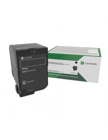 Lexmark CS827de, CX827de Standard Black Return Programme Toner Cartridge