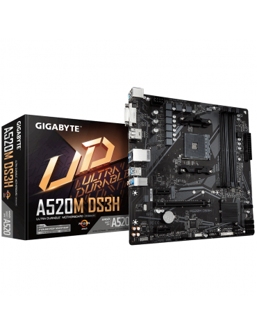 Дънна платка Gigabyte A520M-DS3H