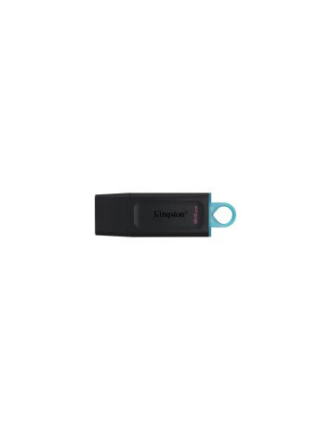 Флаш памет Kingston 64GB USB3.2 DataTraveler Exodia, Black/Teal - DTX/64GB