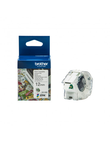 Brother Continuous Paper Tape (Full colour, Ink-free 12mm)