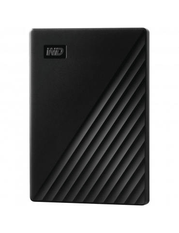 Външен хард диск WD  My Passport 1TB USB 3.2, черен - WDBYVG0010BBK-WESN