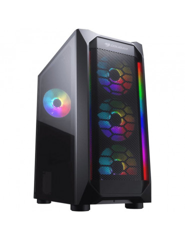 Кутия за компютър Cougar MX410 Mesh-G RGB - CG385VM700004