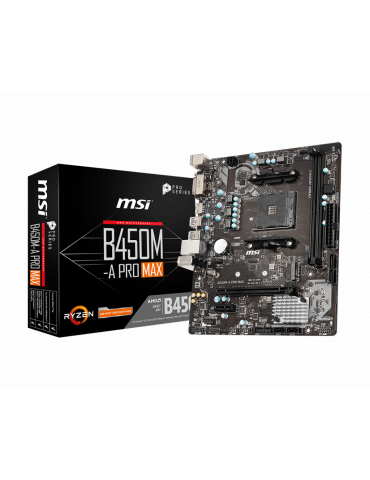 Дънна платка MSI B450M-A PRO MAX - 911-7C52-002