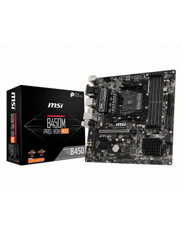 Дънна платка MSI B450M PRO-VDH MAX - 911-7A38-043