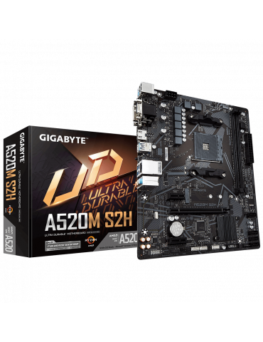 Дънна платка Gigabyte A520M S2H