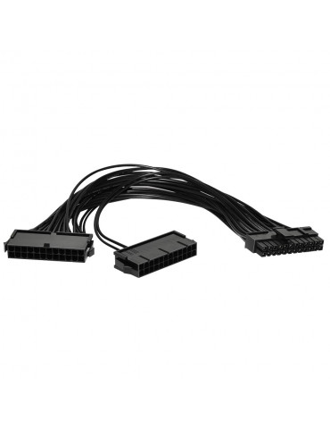 Удължител Makki Cable Extension 24 pin ATX 30cm - MAKKI-ATX24P-EXT-0.3m