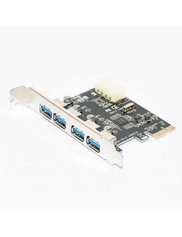 Makki PCI-E card 4 x USB3.0 port - MAKKI-PCIE-4XUSB30-V1