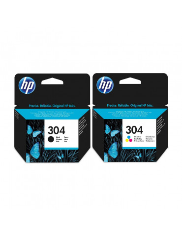 Консуматив HP 304 2-pack Black/Tri-color Original Ink Cartridges