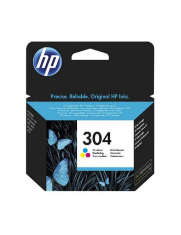 Консуматив HP 304 Standard Original Ink Cartridge  Tri-Color   Page Yield 100  HP DeskJet 3720 All-in-One Printer  3720