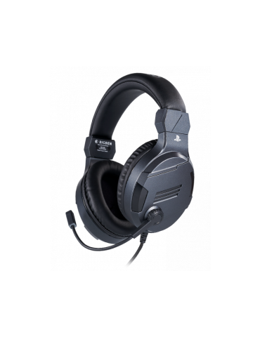 Геймърски слушалки Nacon Bigben PS4 Official Headset V3 Titanium, Сив