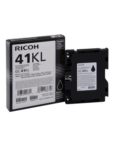 Мастило гел RICOH GC 41KL, GelJet SG 2100N/2100DN, 600 копия Черен