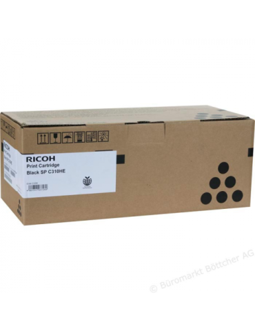 Тонер касета Ricoh SPC310HE, 7200 копия  Черен