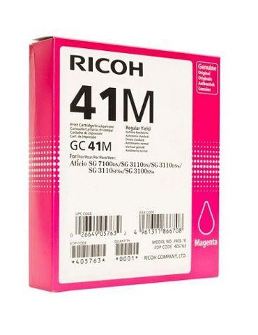 Мастило гел RICOH GC41M ,2200 копия, Magenta