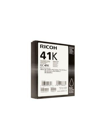 Мастило гел RICOH GC41K, 2500 копия, Черен