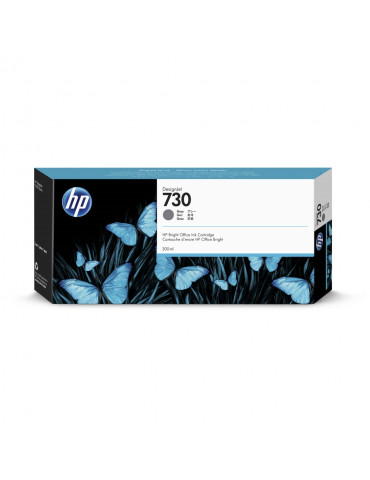 HP 730 300-ml Gray Ink Cartridge