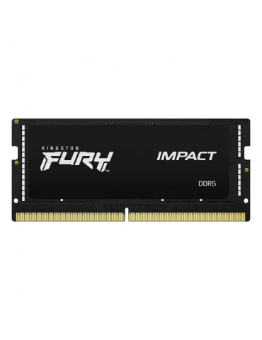 RAM памет Kingston 64GB (2x32GB) DDR5 5600MHz, SODIMM, CL40, FURY IMPACT - KF556S40IBK2-64