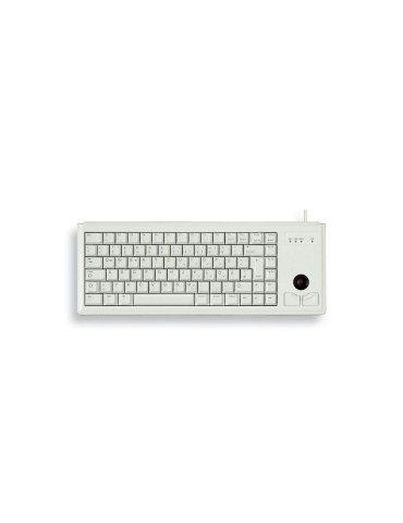 Клавиатура Cherry G84-4400 с Trackball, бял