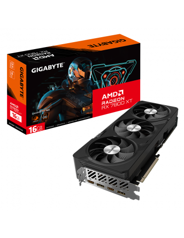 Видео карта Gigabyte AMD Radeon RX 7800 XT GAMING OC 16GB GDDR6 - GV-R78XTGAMING OC-16GD