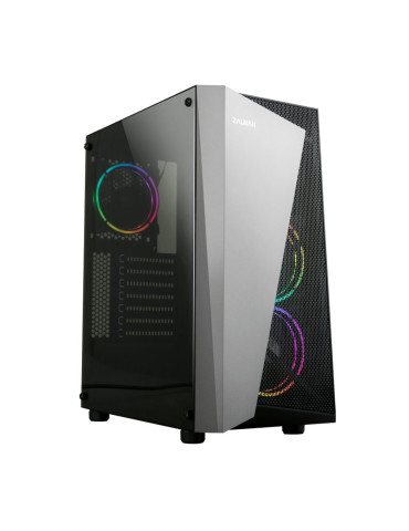 Кутия за компютър Zalman S4 PLUS RGB - ZM-S4-PLUS