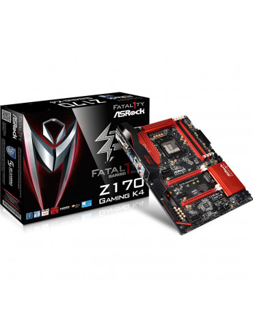 Дънна платка Asrock Fatal1ty Z170  GAMING K4 LGA1151