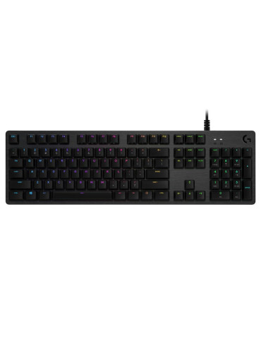 Геймърска механична клавиатура Logitech G512 Carbon GX Red Linear