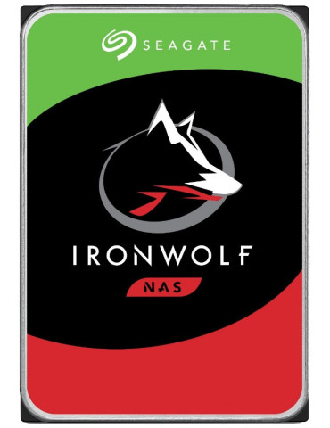 Твърд диск Seagate 6TB IronWolf for NAS 3.5", SATA, 256MB