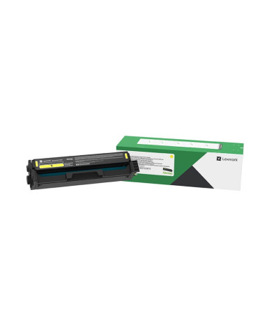 Lexmark C3220Y0 Yellow Return Programme Print Cartridge