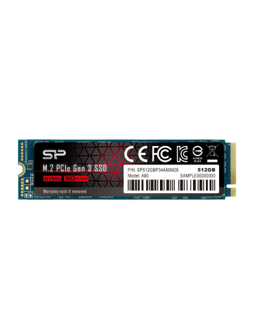 SSD диск Silicon Power 512GB NVMe P34A80