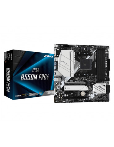 Дънна платка AsRock B550M PRO4