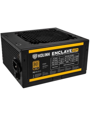 Модулно захранване Kolink Enclave 700W 80PLUS Gold - NEKL-028