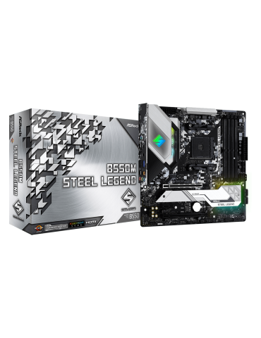 Дънна платка AsRock B550M STEEL LEGEND