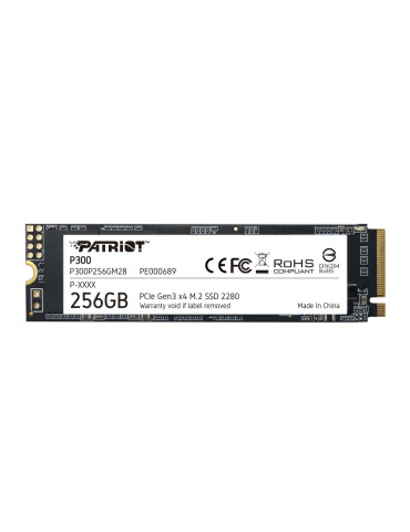 SSD диск Patriot 256GB P300  M.2 2280 PCIE - P300P256GM28