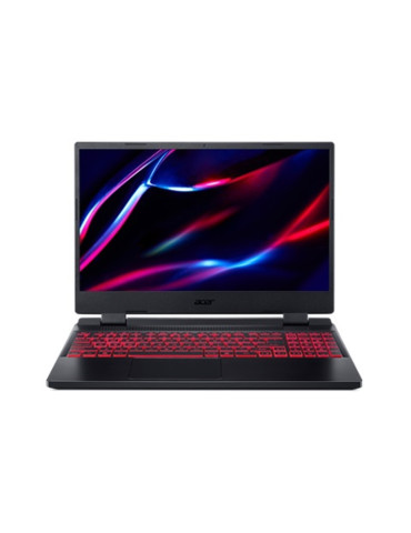 Лаптоп Acer Nitro 5 AN515-58-74HY, Intel i7-12650H, 15.6" FHD IPS 144Hz SlimBezel, 16GB DDR5 RAM, 1TB SSD, NVIDIA GeForce RTX 4060 8GB GDDR6, KB Backlight, No OS, Black - NH.QM0EX.00L