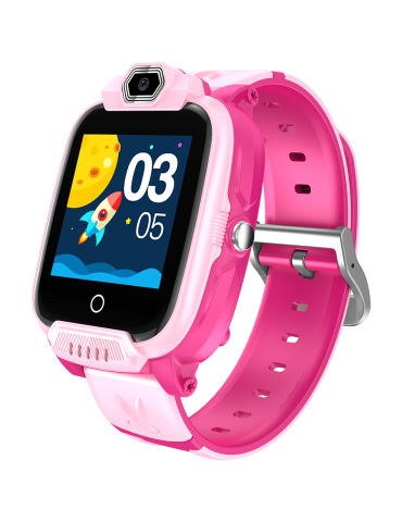 Смарт часовник Canyon Jondy KW-44, Kids smartwatch, 1.44'' IPS, Nano SIM card, 192+128MB, GSM(B3/B8), LTE, GPS, Pink - CNE-KW44PP