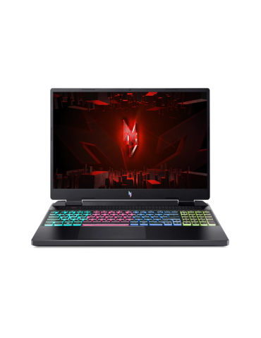 Лаптоп Acer Nitro 16 AN16-51-7756, Intel i7-13700H, 16" WQXGA IPS 165Hz DDS LED, 16GB RAM, 1TB SSD, NVIDIA GeForce RTX 4050 6GB GDDR6 - NH.QJMEX.00B