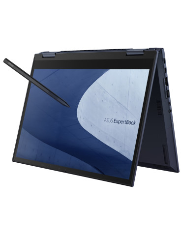 Лаптоп Asus Expertbook B7 FLIP B7402FEA-5G-BG73D0, Intel i7-1195G7, 14" WQXGA 16:10 60Hz Touch, 16GB RAM, 1TB SSD, Intel Iris X Graphics - 90NX0481-M00YN0