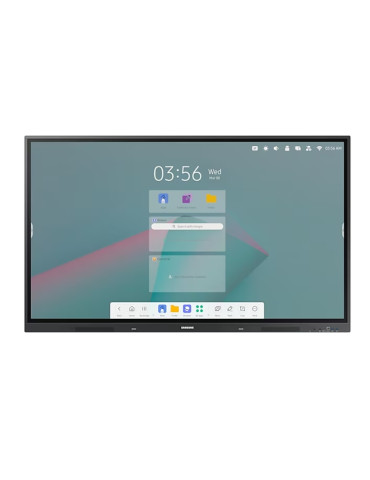 Интерактивни дисплеи Samsung Interactive E-Board WM75C 75" Android OS  4K Digital Flipchart TOUCH , Mirroring, Wi-Fi, Black - LH75WACWLGCXEN